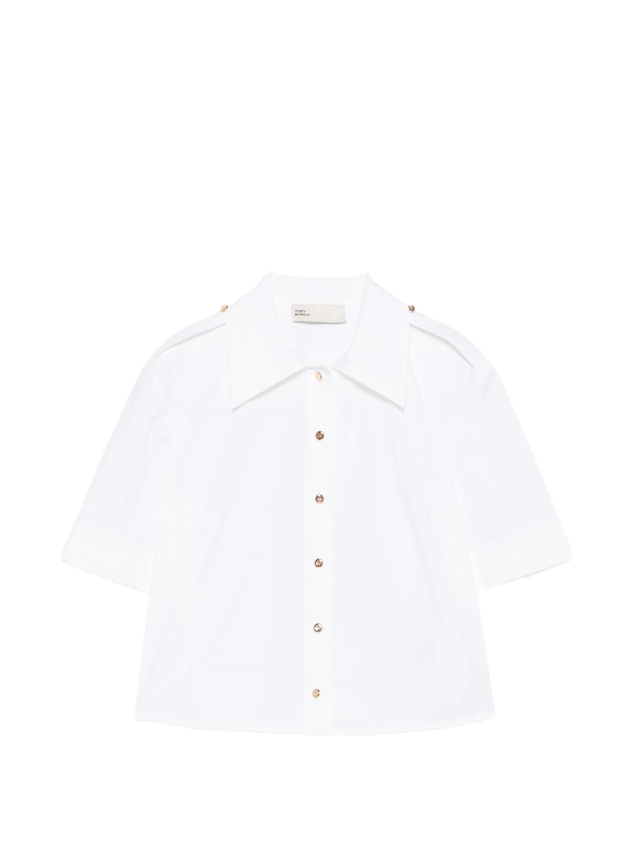 Tory Burch poplin camp shirt