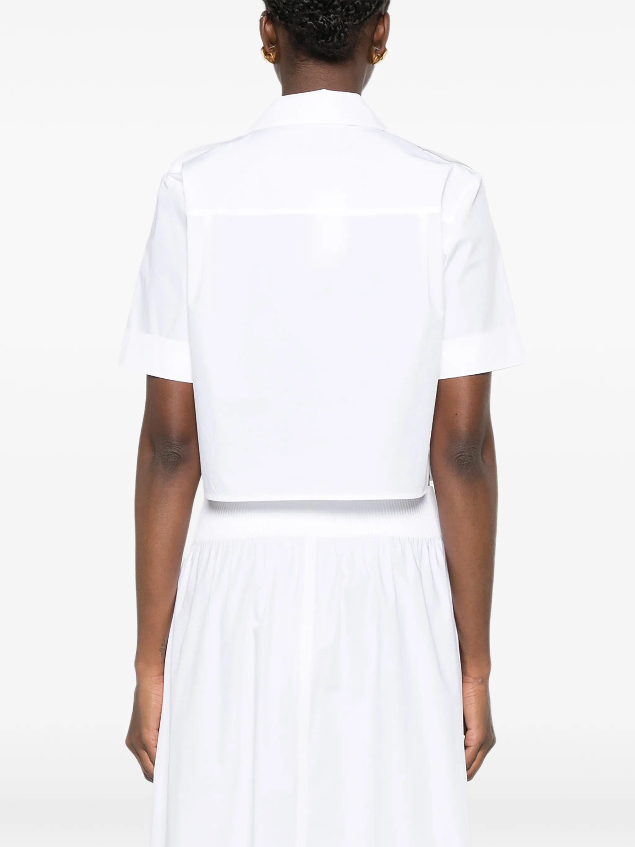 Tory Burch poplin camp shirt