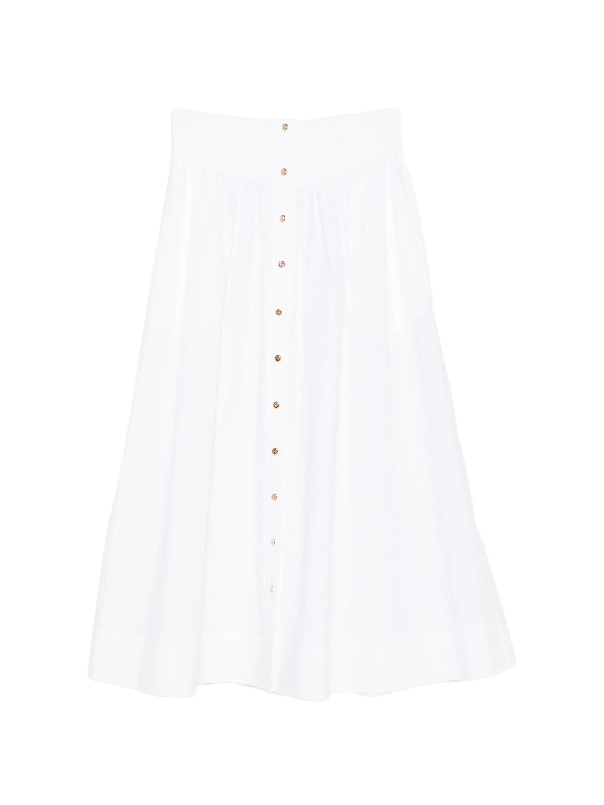 Tory Burch Romy smocked - waist skirt