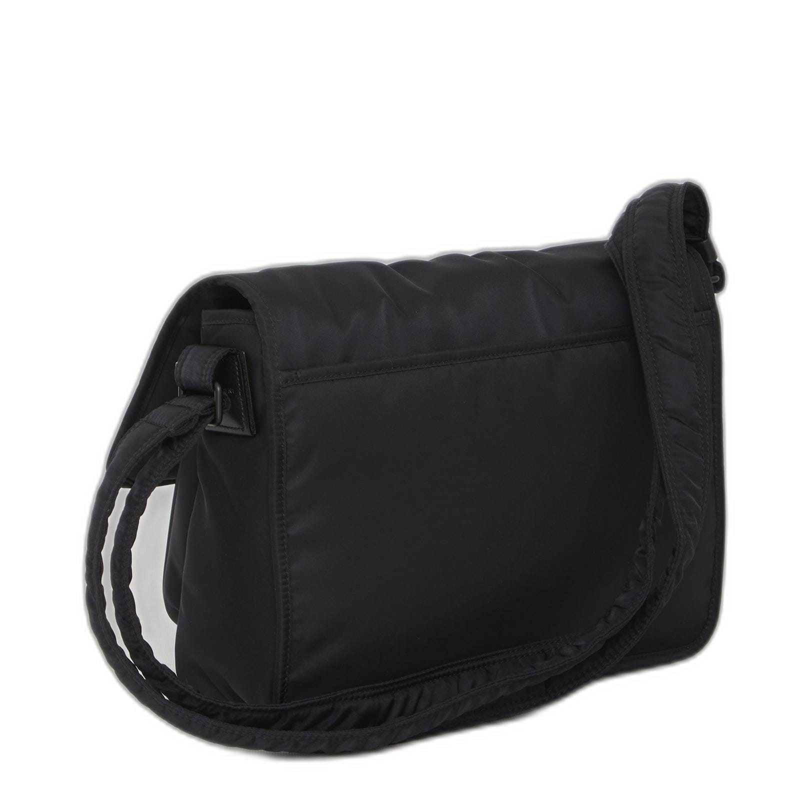 Saint Laurent Niki ECONYL® Regenerated Nylon Messenger Bag - Black