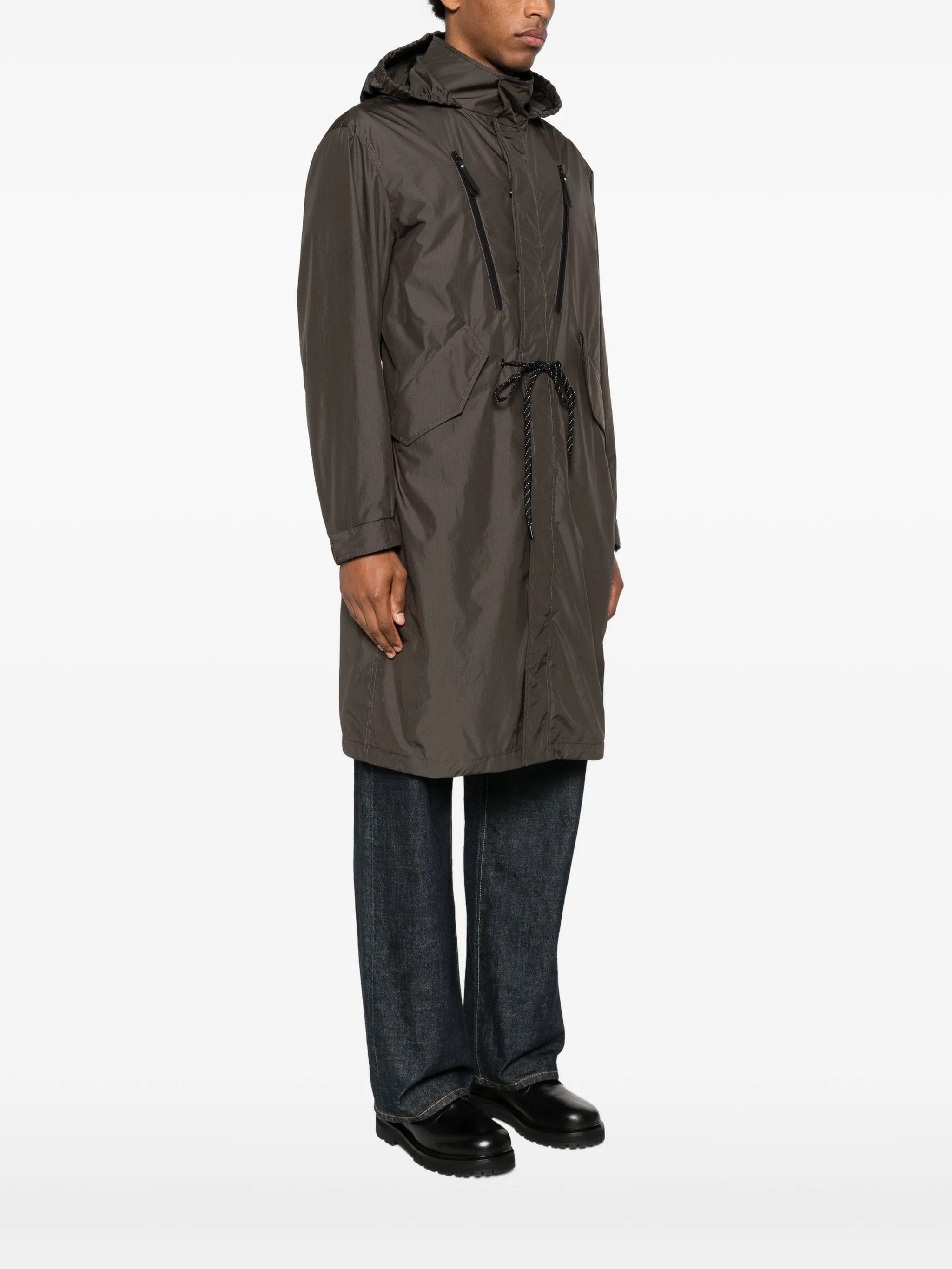 Moncler Aliso hooded zip parka