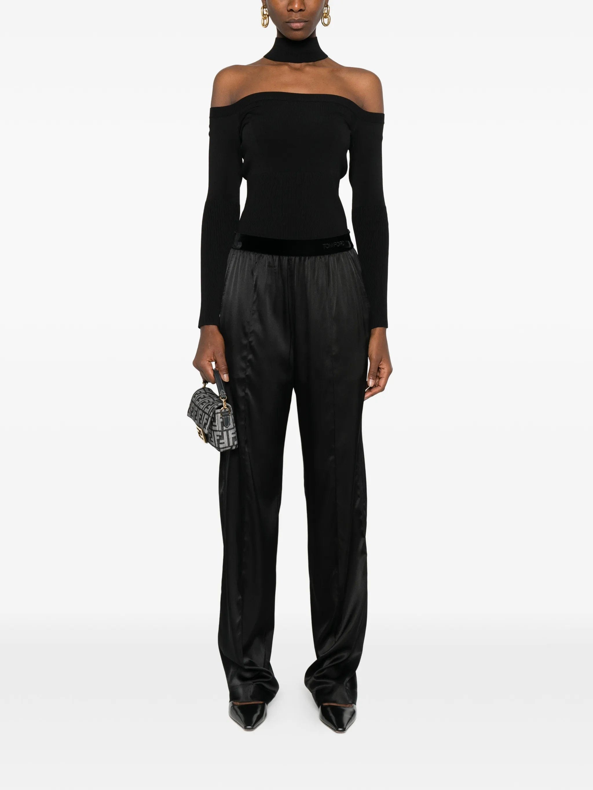 TOM FORD satin trousers