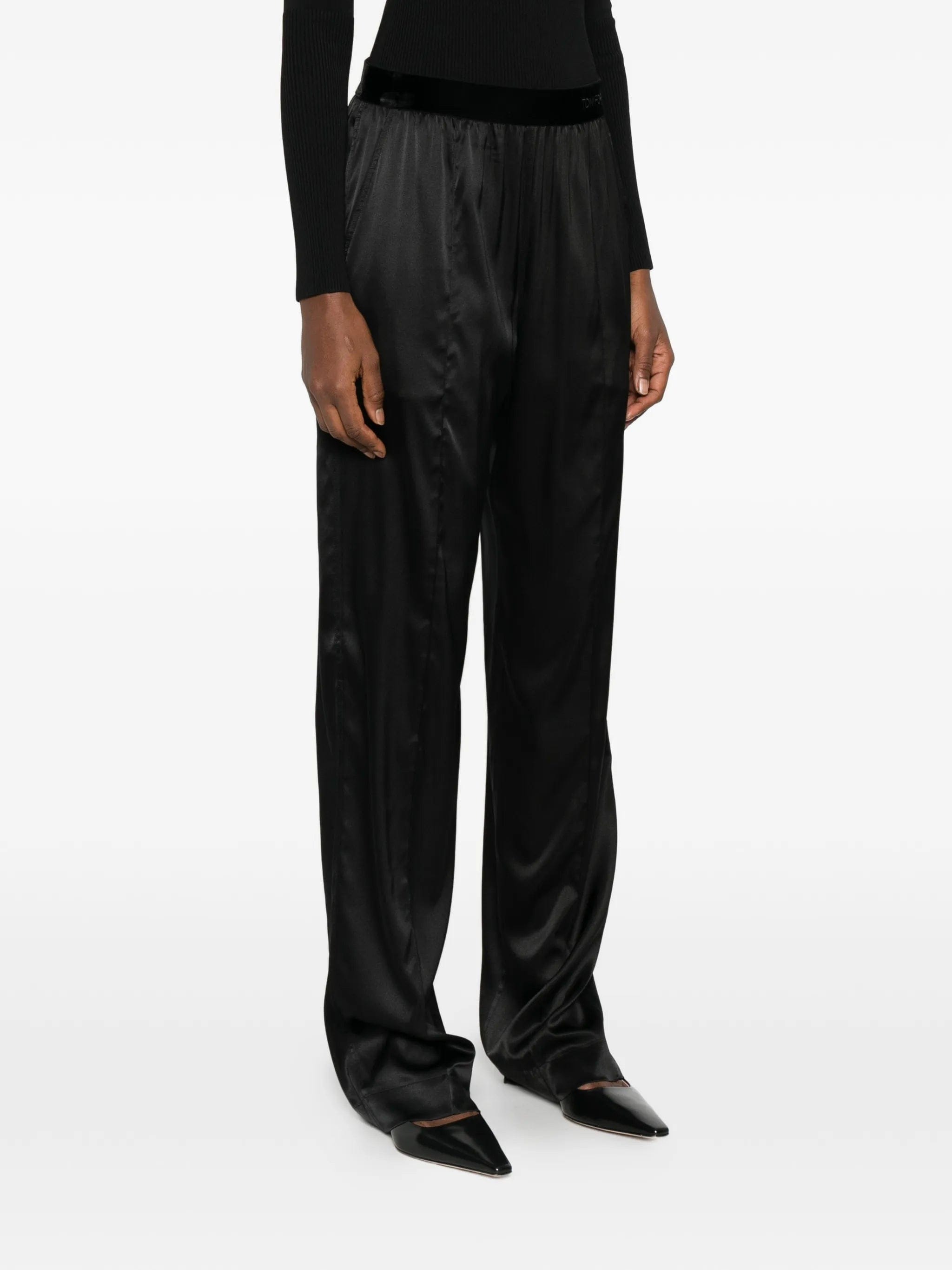 TOM FORD satin trousers