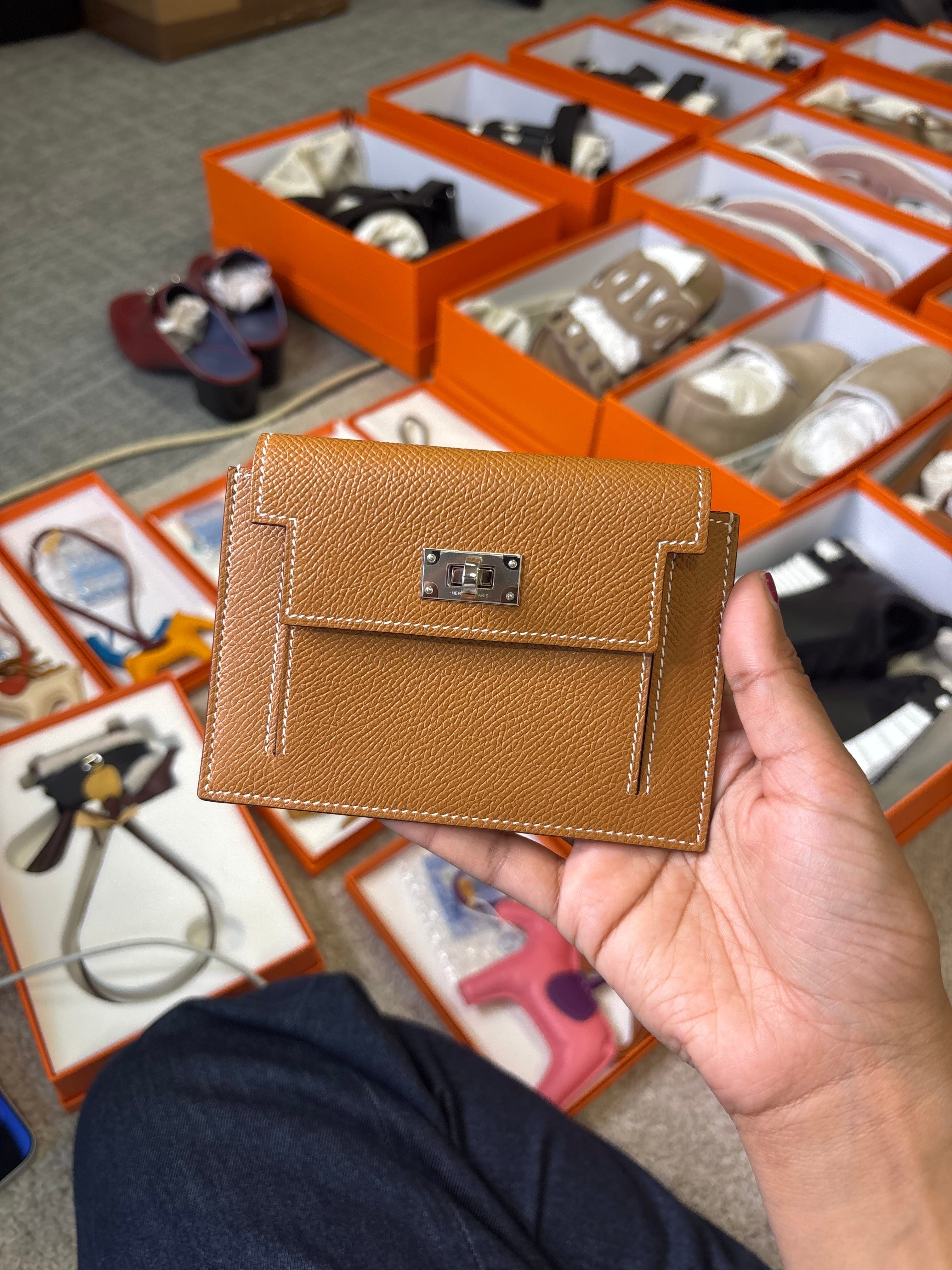 Hermes gold purse ALC4192