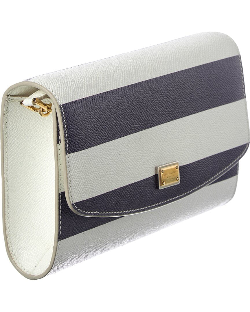 Dolce & Gabbana Dg Mini Leather Wallet On Chain