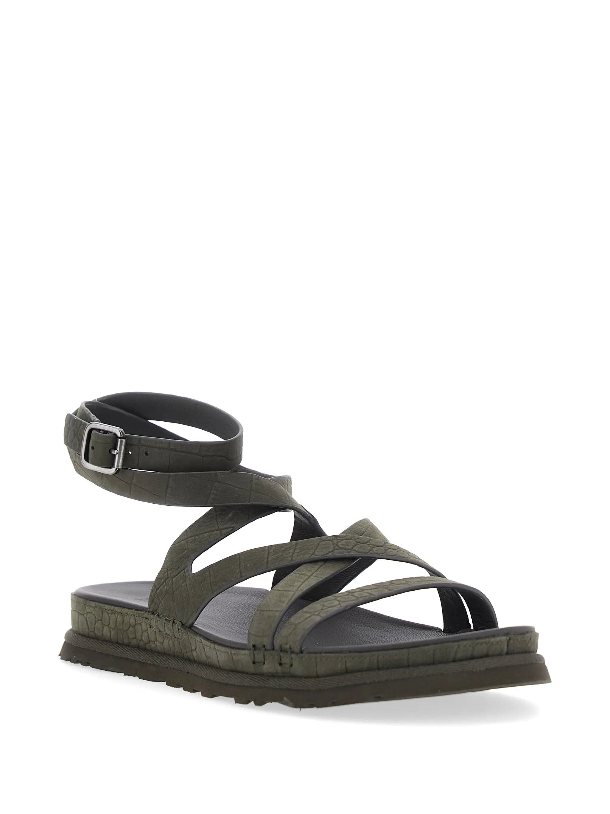 UGG GoldenGaze ankle - wrap sandals