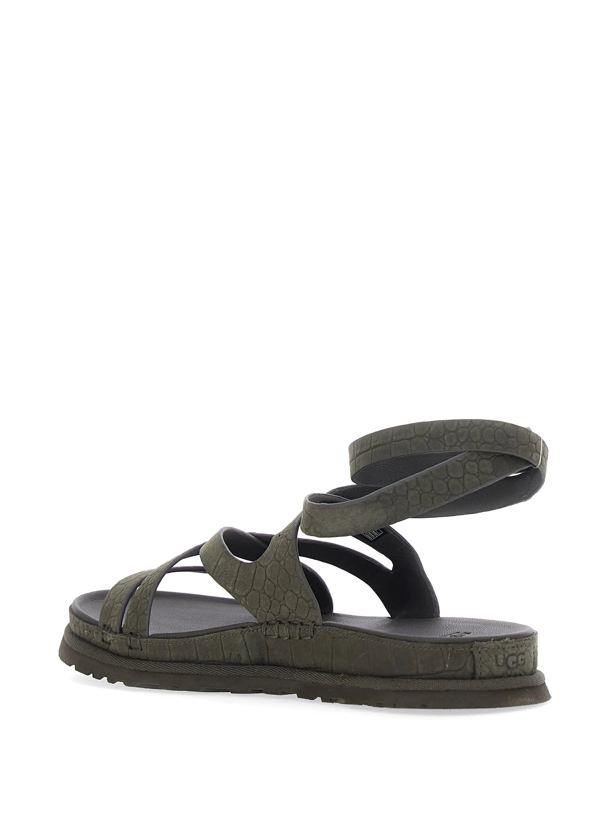 UGG GoldenGaze ankle - wrap sandals