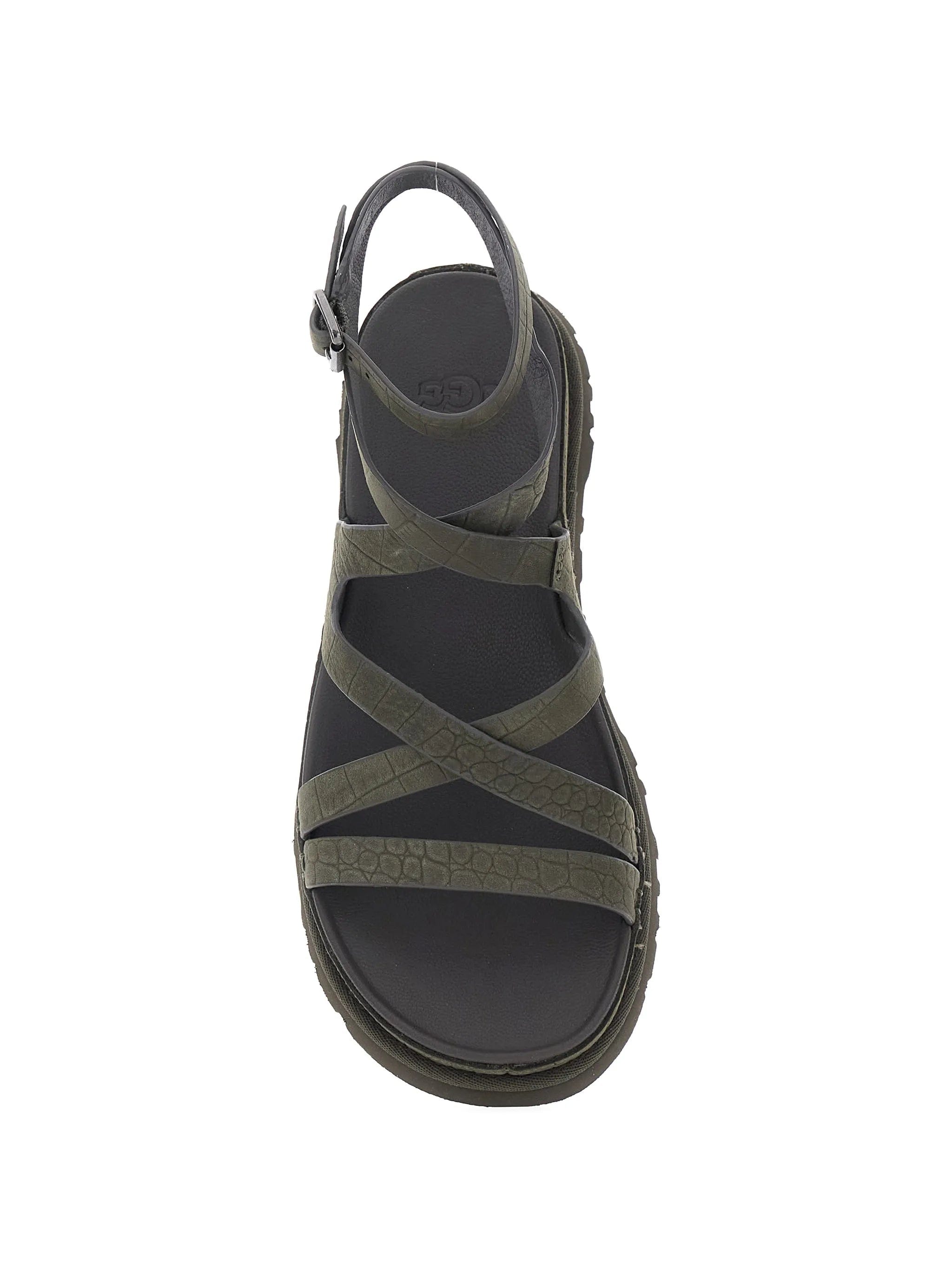 UGG GoldenGaze ankle - wrap sandals
