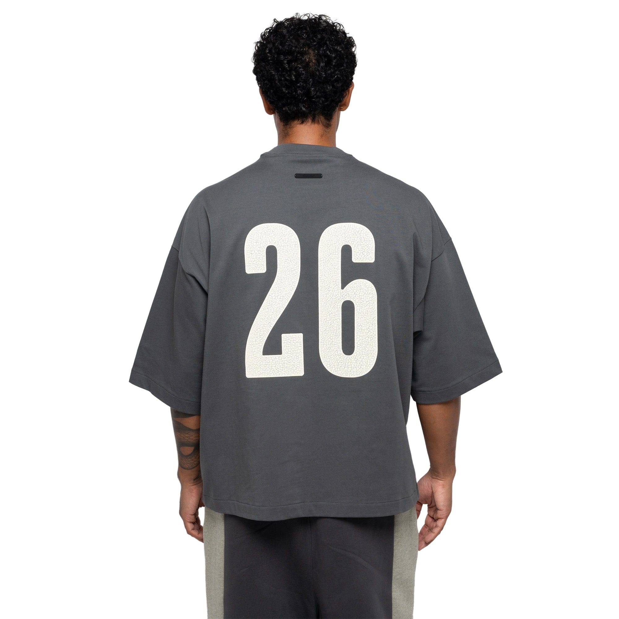 Fear of God Essentials Merch T-Shirt Iron Grey RW00269 - 0032