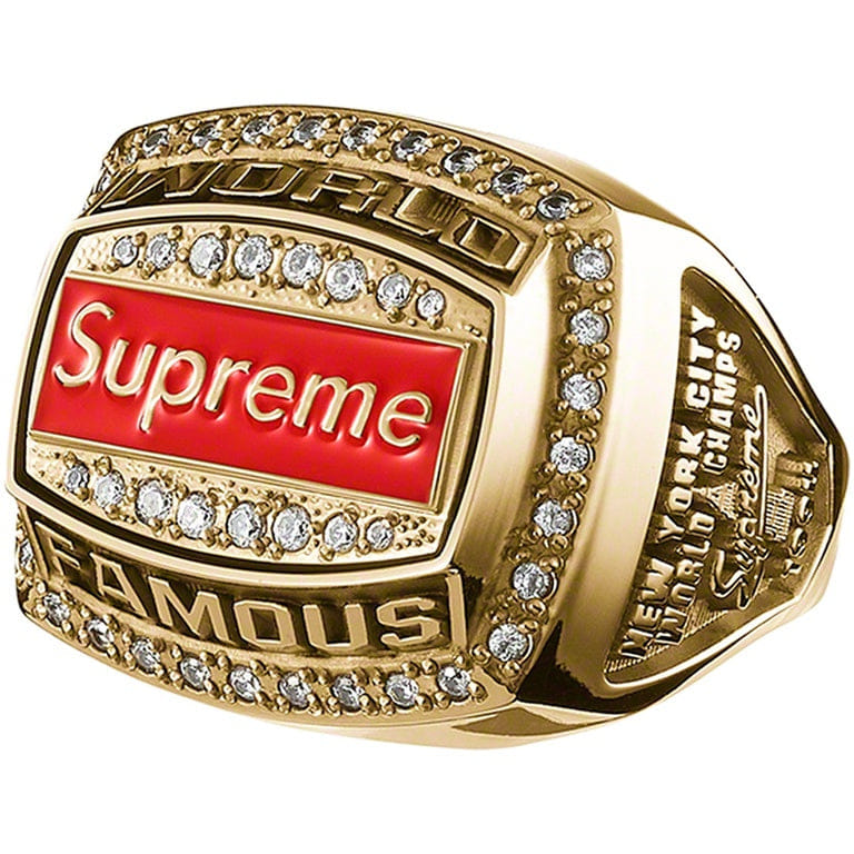 Supreme Jostens World Famous Champion Ring Gold (WORN)
