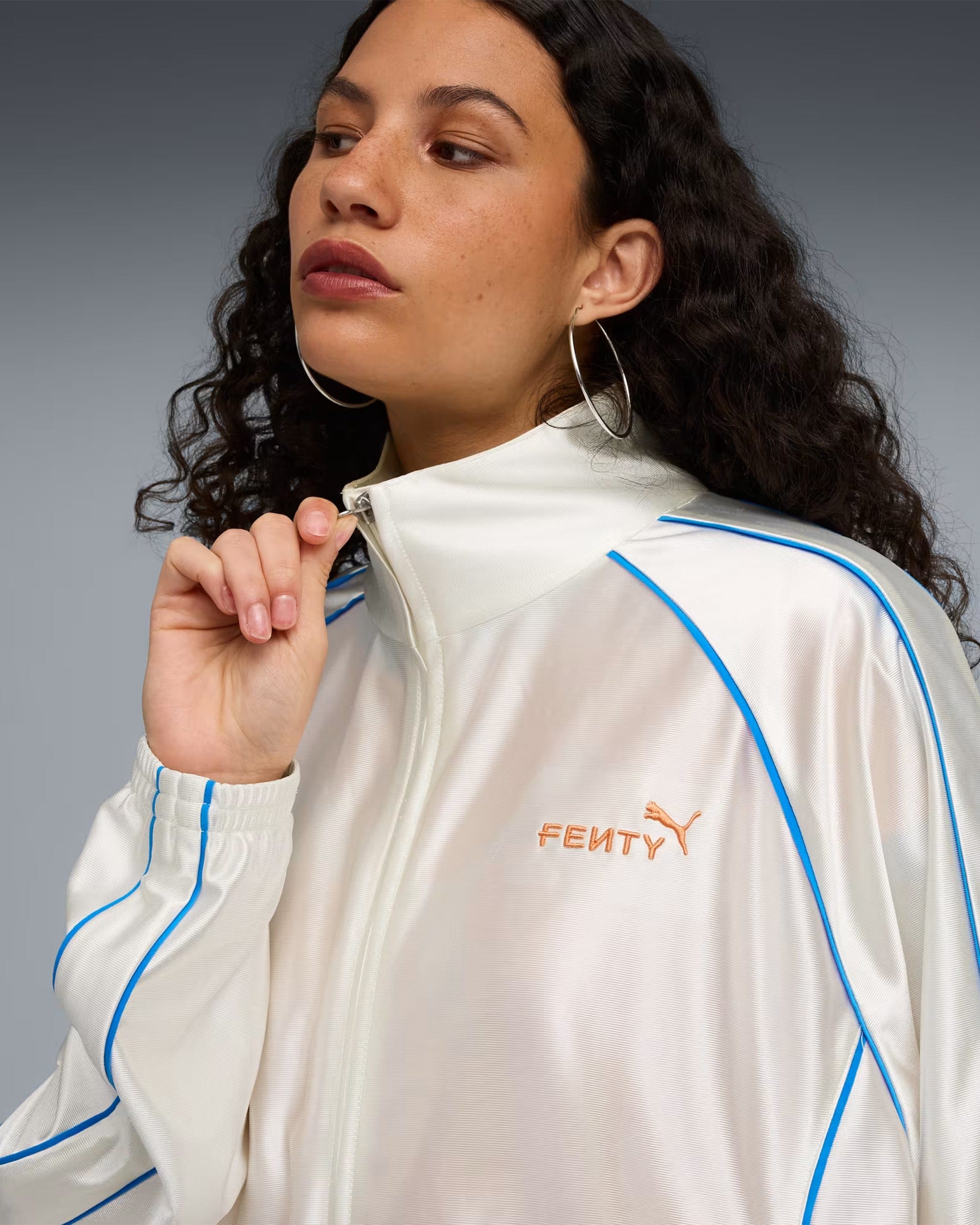 Puma Chaqueta de chandal Oversize Puma x FENTY T7 Piping para mujer