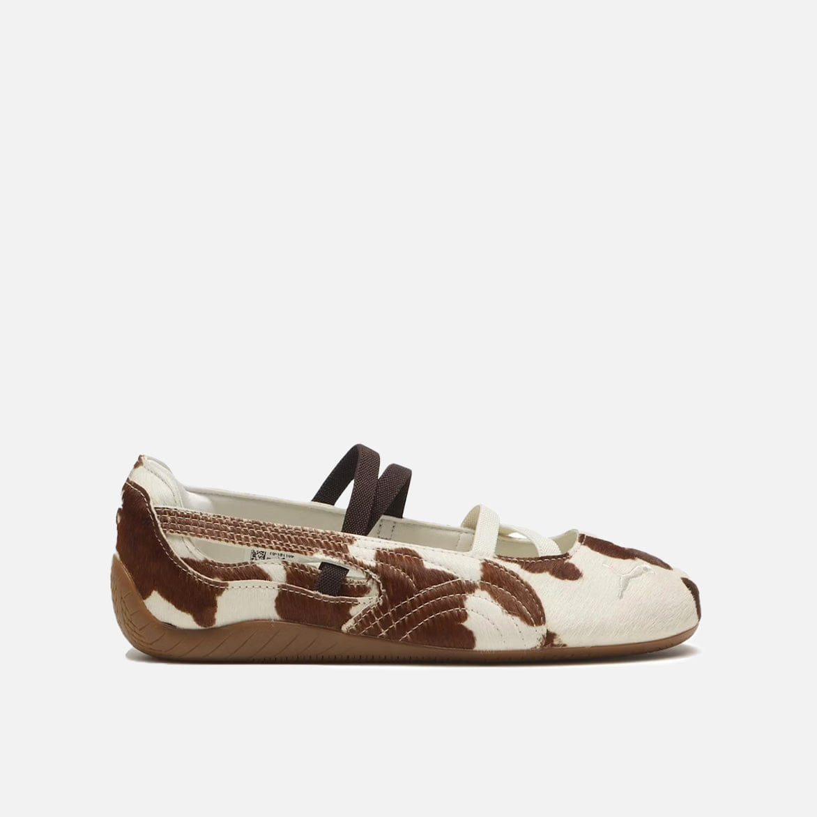 PUMA WMNS SPEEDCAT BALLET COW PRINT - CHOCOLATE BROWN / WARM WHITE