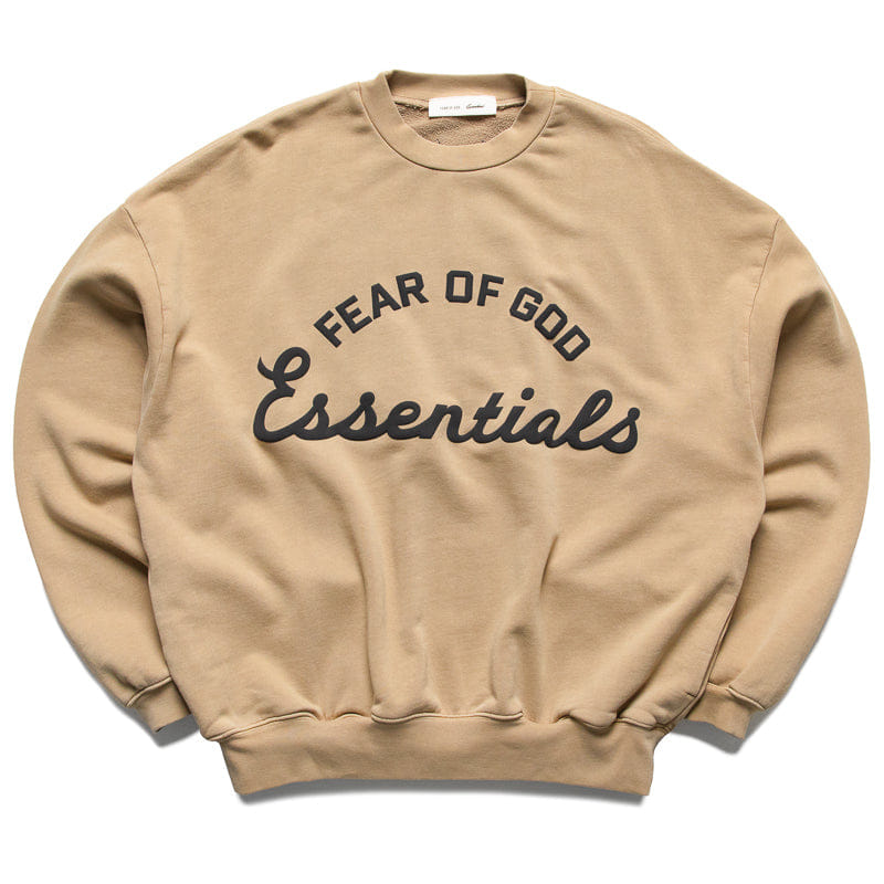Fear Of God Essentials Training 90's Crewneck - Faded Dune