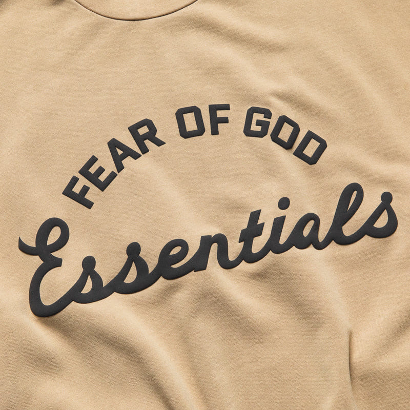 Fear Of God Essentials Training 90's Crewneck - Faded Dune