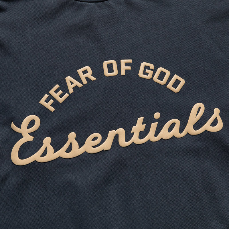 Fear Of God Essentials Training 90's L/S T-Shirt - Faded Iron Grey