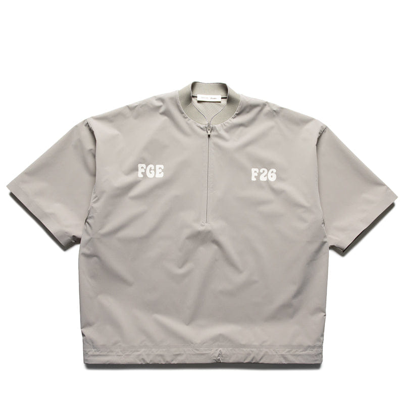 Fear Of God Essentials Half Zip Baseball Shirt - Seal