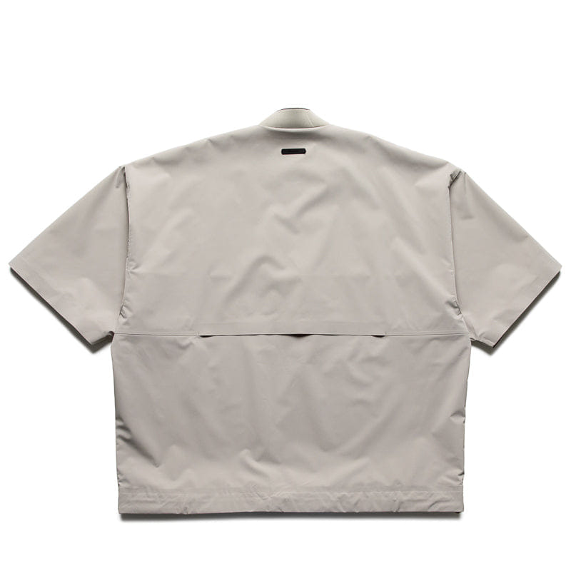 Fear Of God Essentials Half Zip Baseball Shirt - Seal