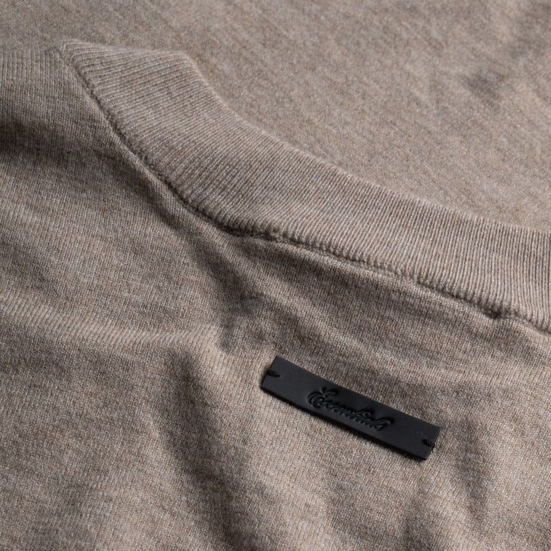 Fear Of God Essentials Soft Knit T-Shirt - Seal Heather