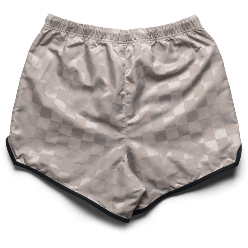 Fear Of God Essentials Nylon Checkered Gym Shorts - Seal
