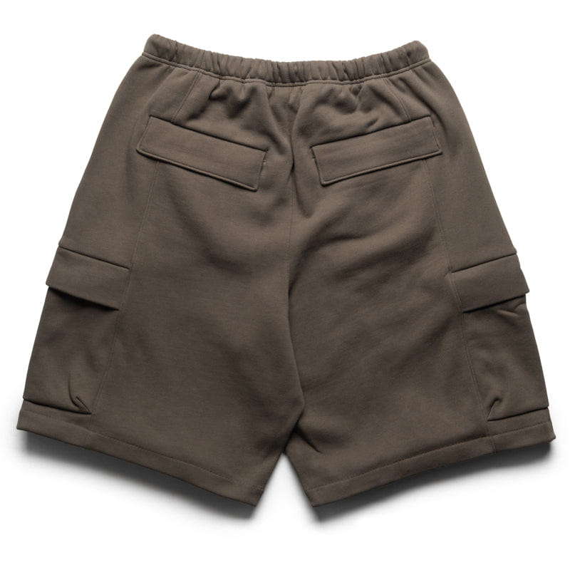 Fear Of God Essentials Fleece Cargo Basketball Shorts - Moss
