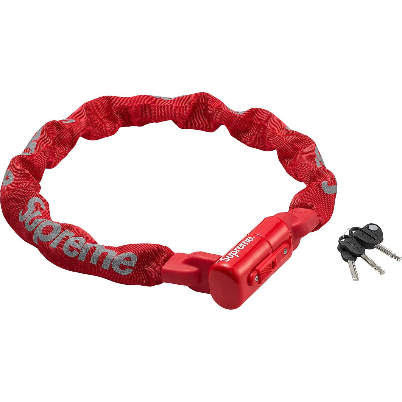 Supreme Kryptonite Integrated Chain Lock (Red)