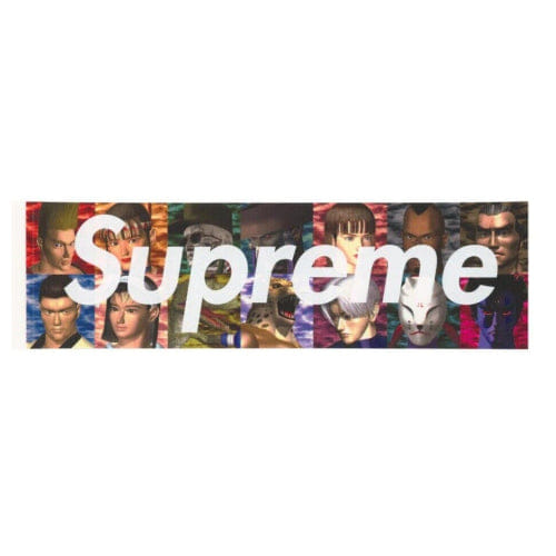 Supreme New York Tekken Box Logo Sticker