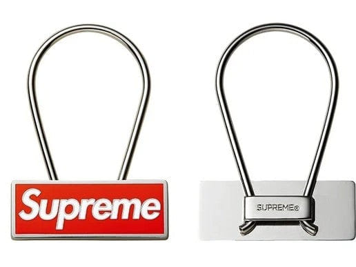 Supreme Clip Keychain (Red)
