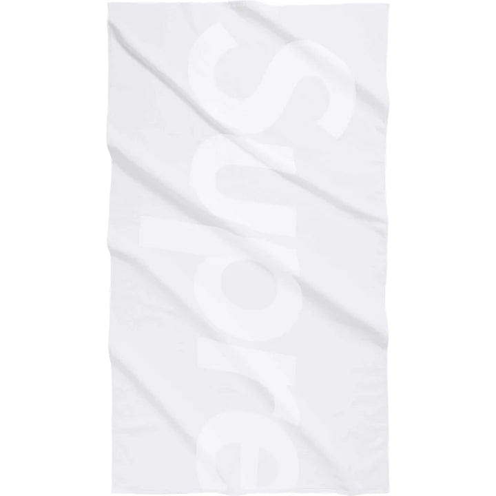 Supreme Tonal Logo Towel White