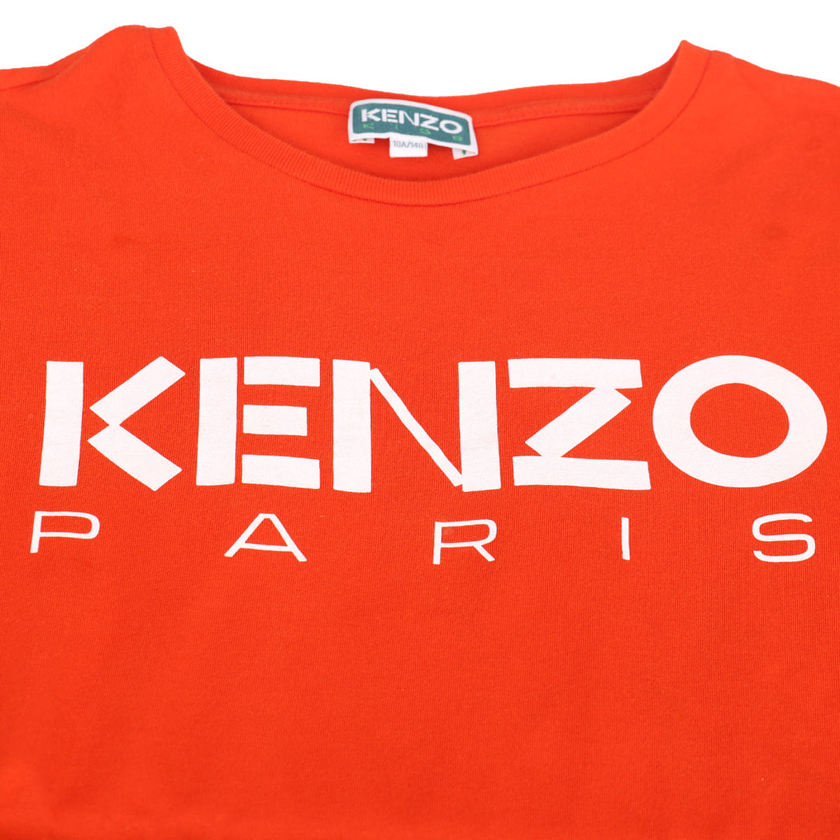 KENZO SIZE 9 - 10 YEARS KIDS KENZO LOGO PRINTED T - SHIRT