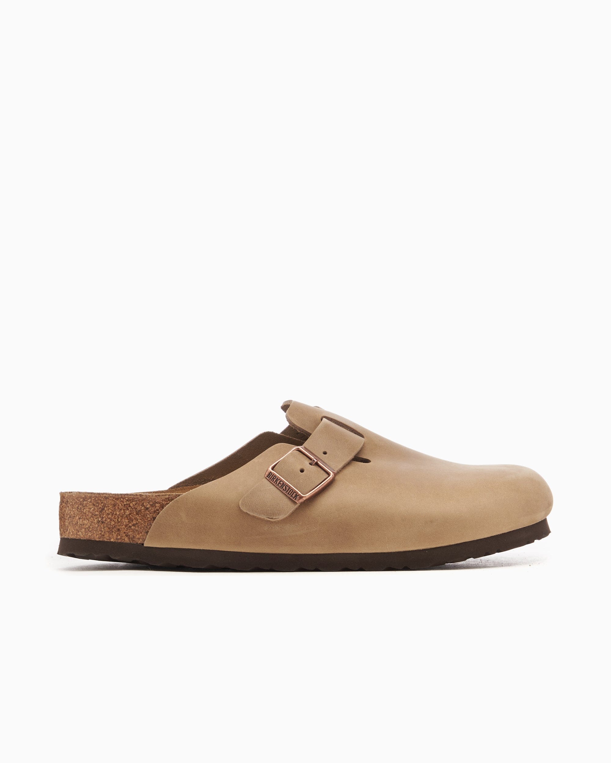 Birkenstock Boston Natural Leather Oiled Regular