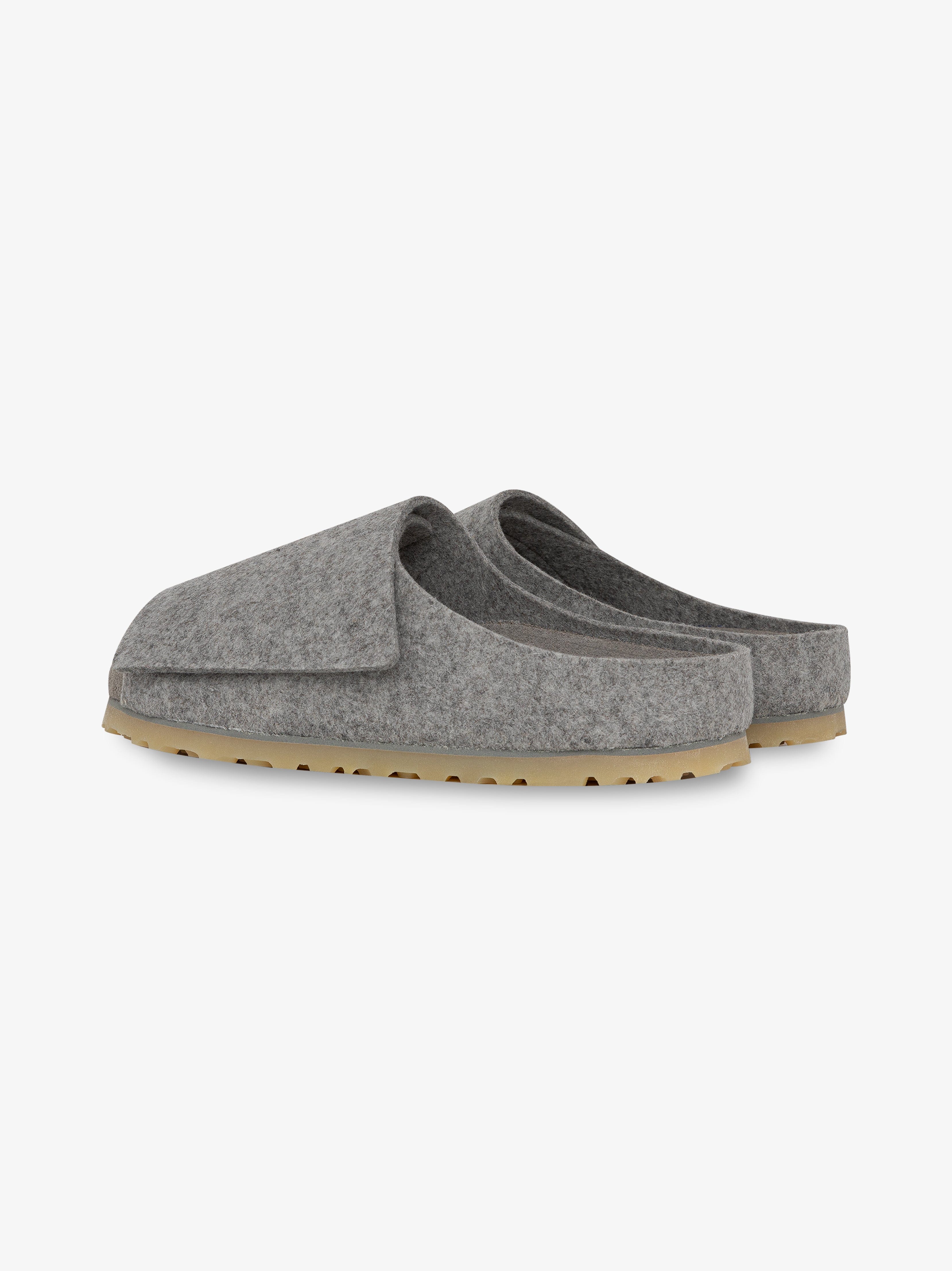 Birkenstock FOG x BIRKENSTOCK LOS FELIZ WOOL FELT - CEMENT MELANGE
