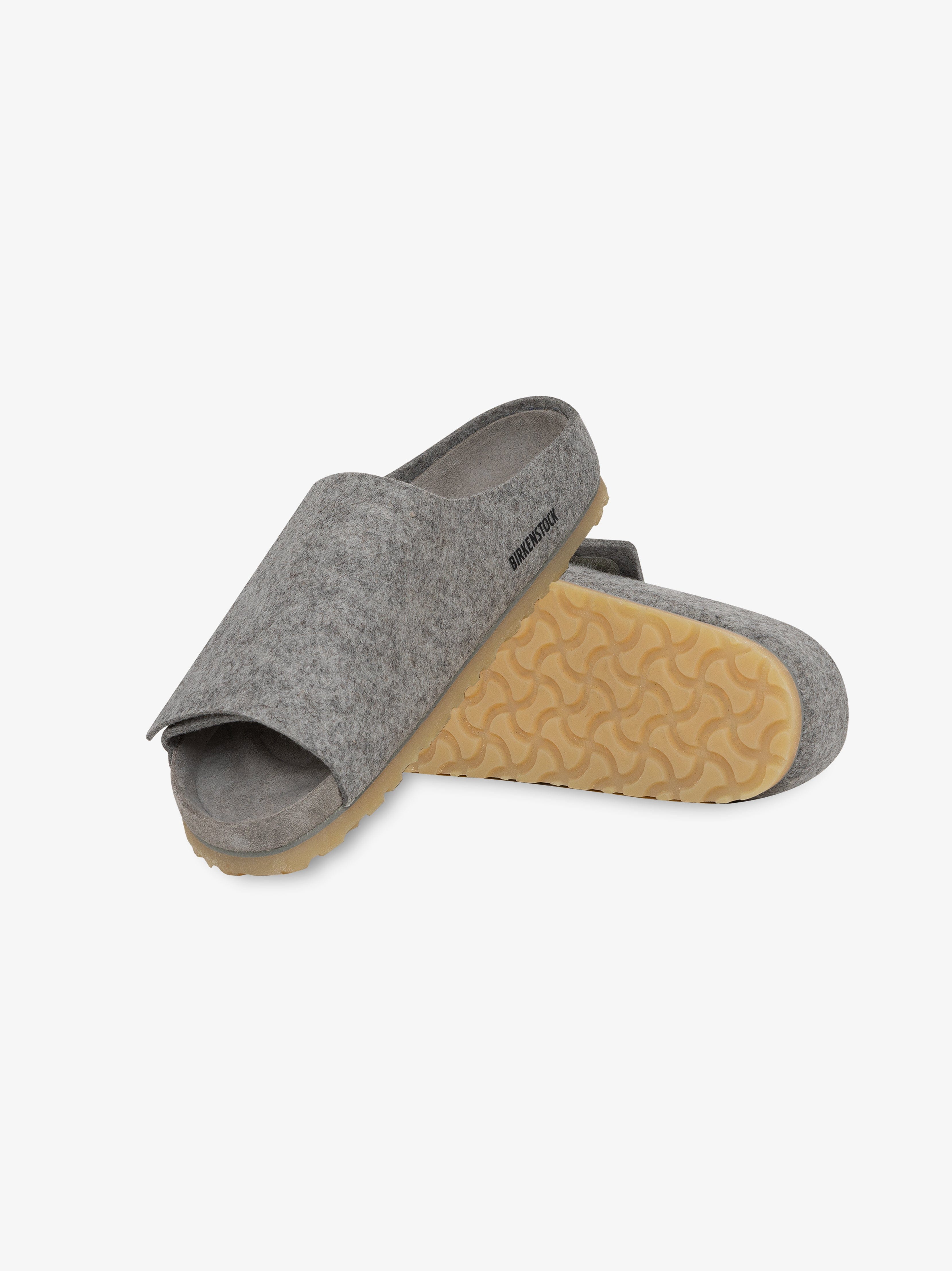 Birkenstock FOG x BIRKENSTOCK LOS FELIZ WOOL FELT - CEMENT MELANGE