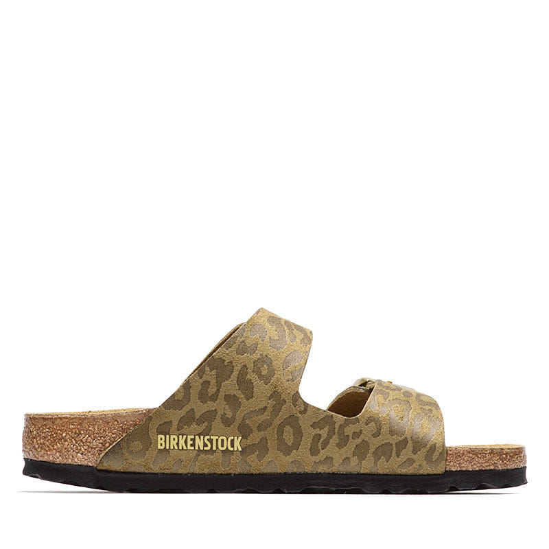 Birkenstock Women's Birkenstock Arizona Synthetic - Leopard Khaki