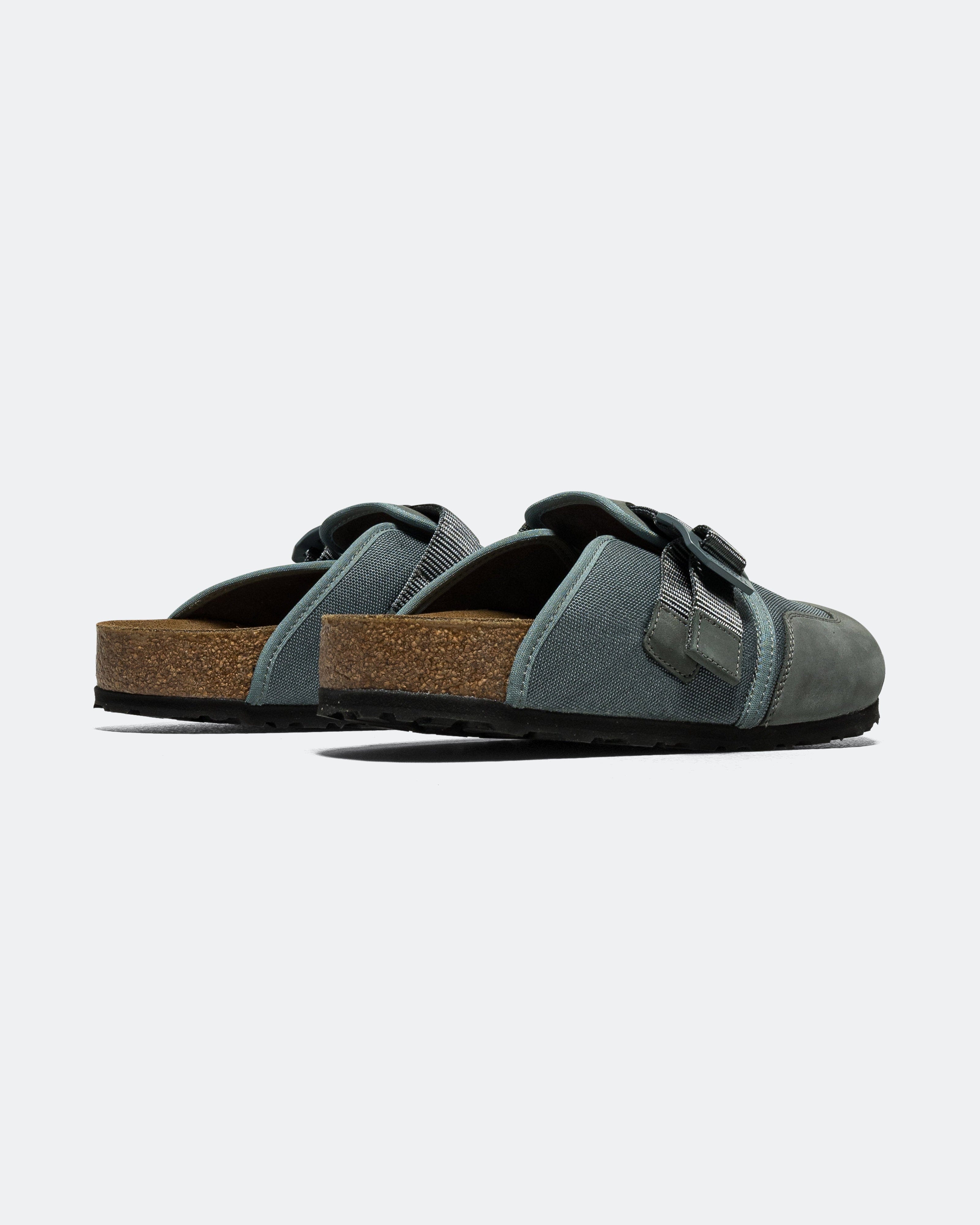 Birkenstock Boston Nova - Basalt Grey Textile/Nubuck Leather Regular