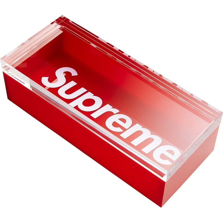 Supreme Acrylic Lucite Box (Red)