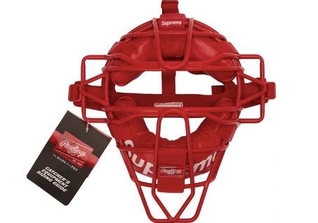 Supreme Rawlings Catcher's Mask Red
