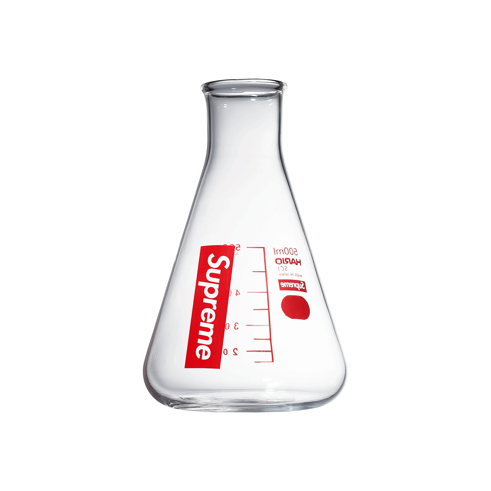 Supreme Hario Erlenmeyer Flask Clear (FW24)