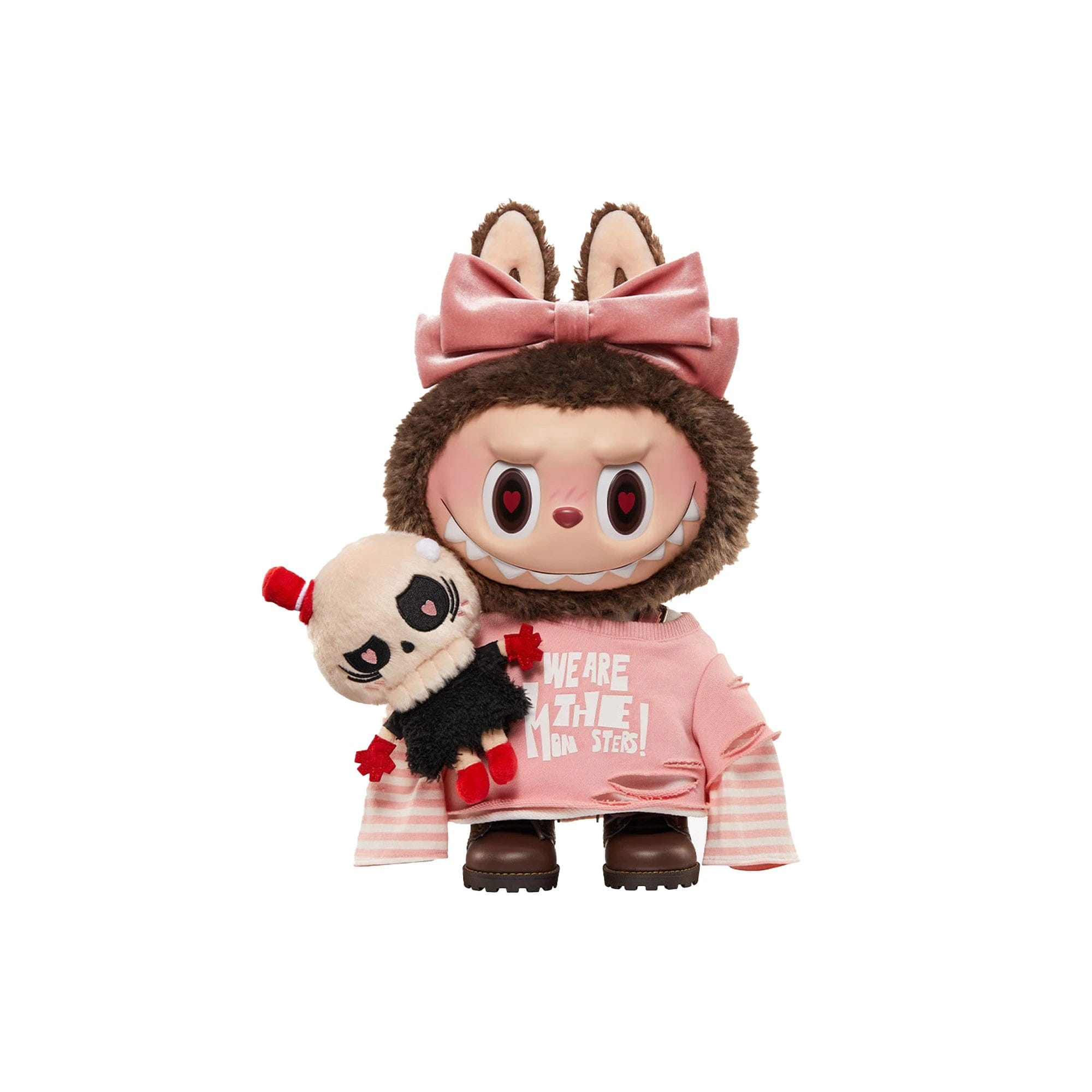 POP MART Labubu The Monsters Catch Me If You Like Me Secret Edition Figure Pink