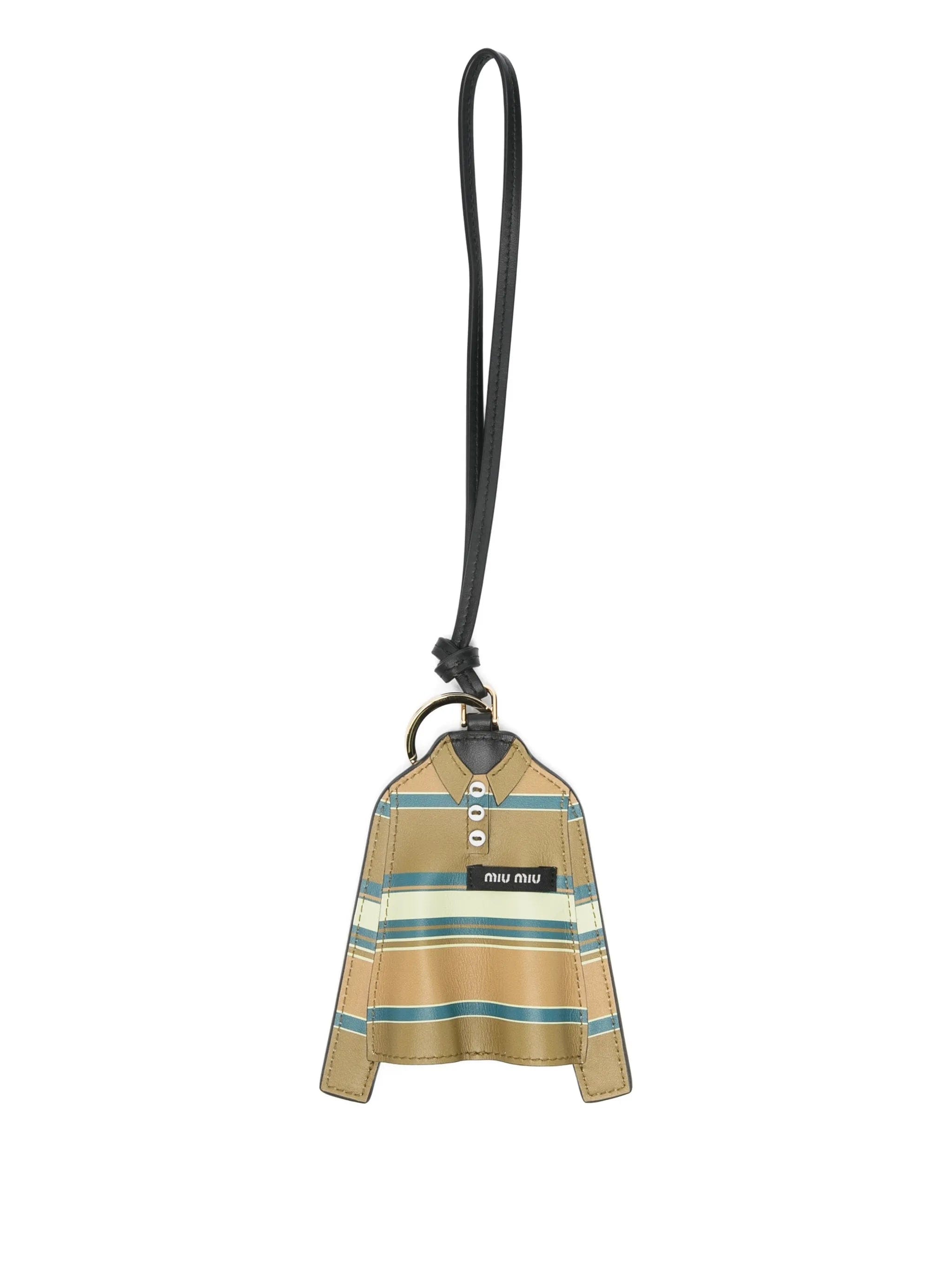 Miu Miu leather key ring trick