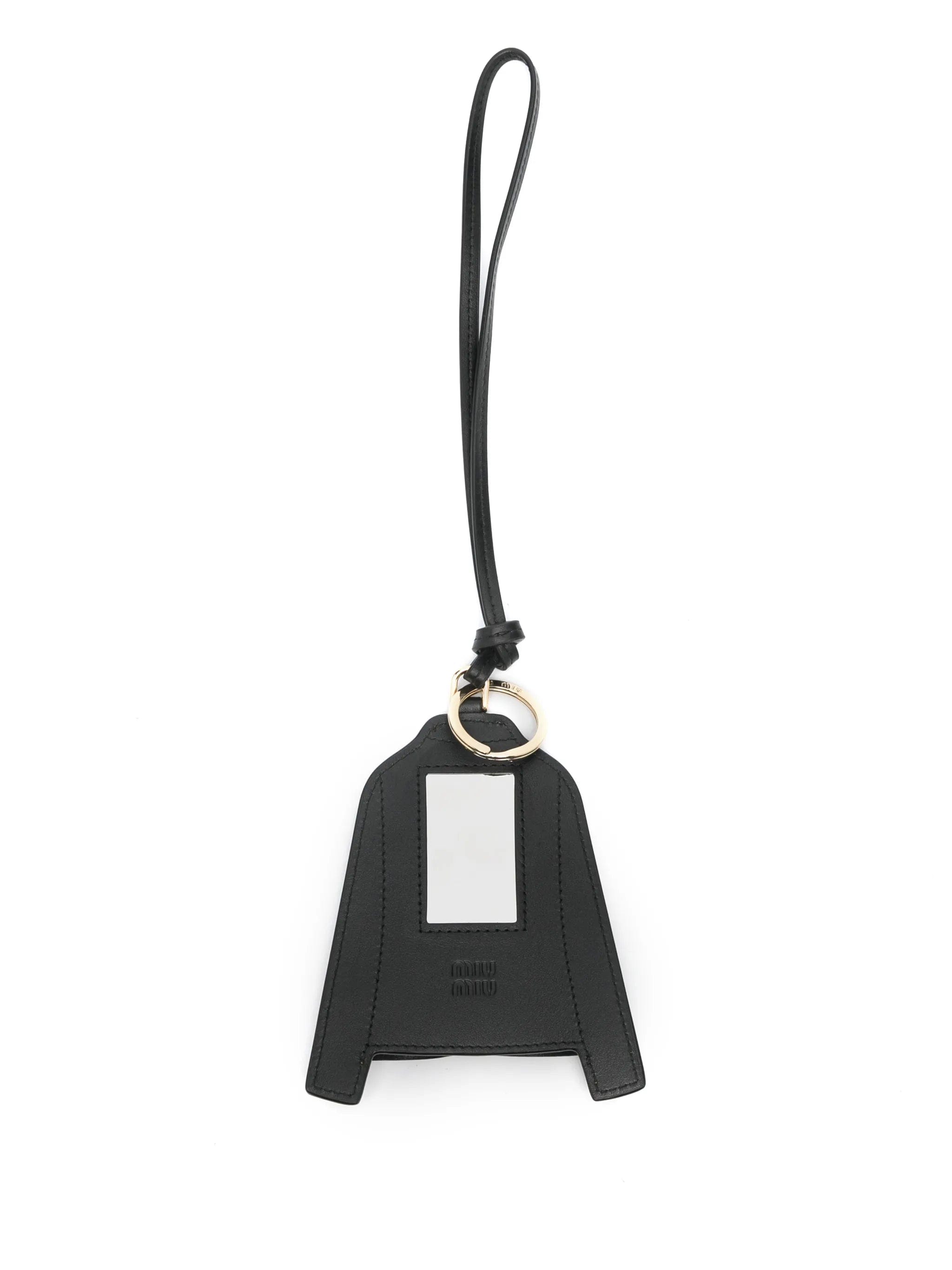 Miu Miu leather key ring trick