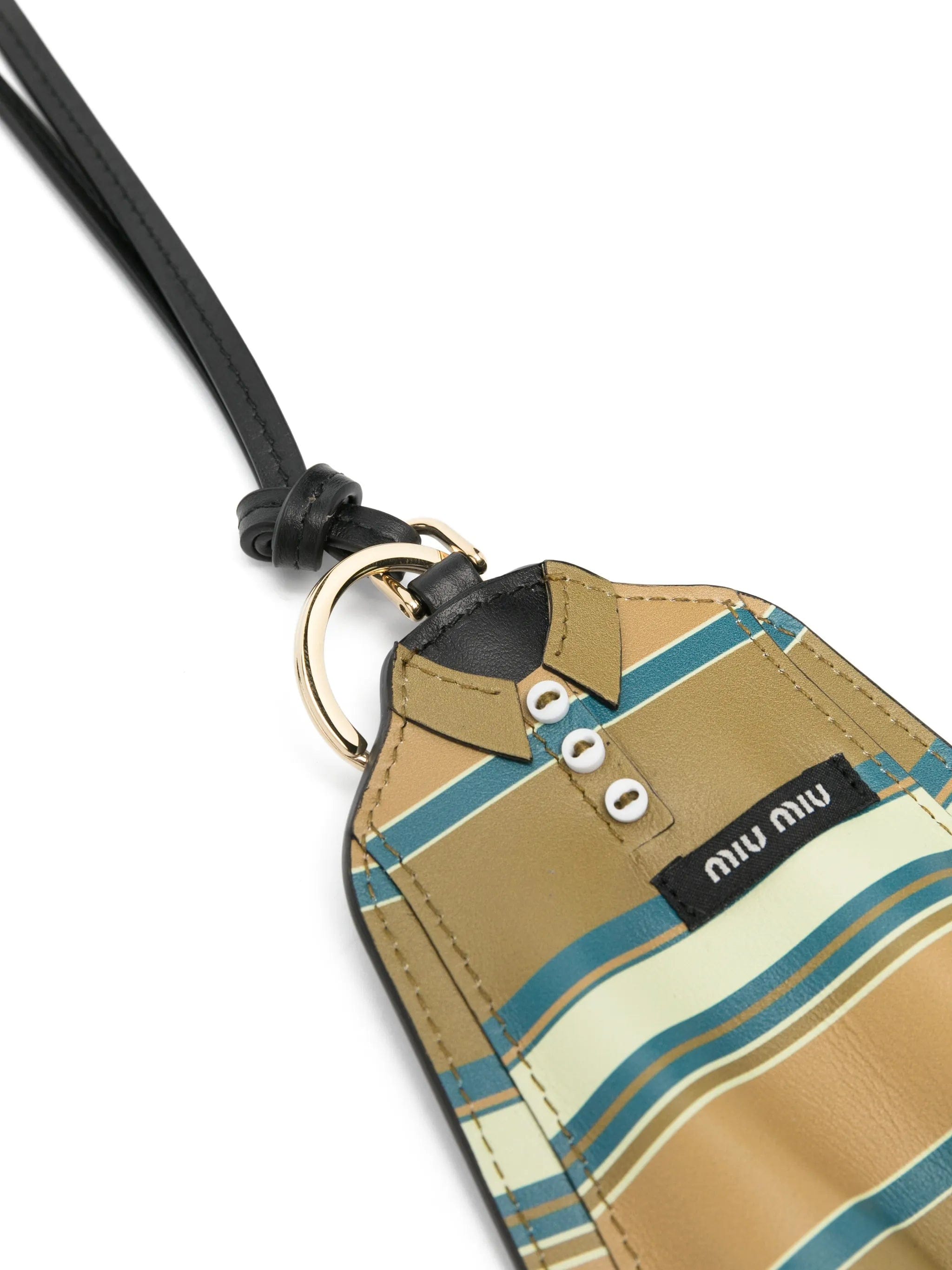 Miu Miu leather key ring trick