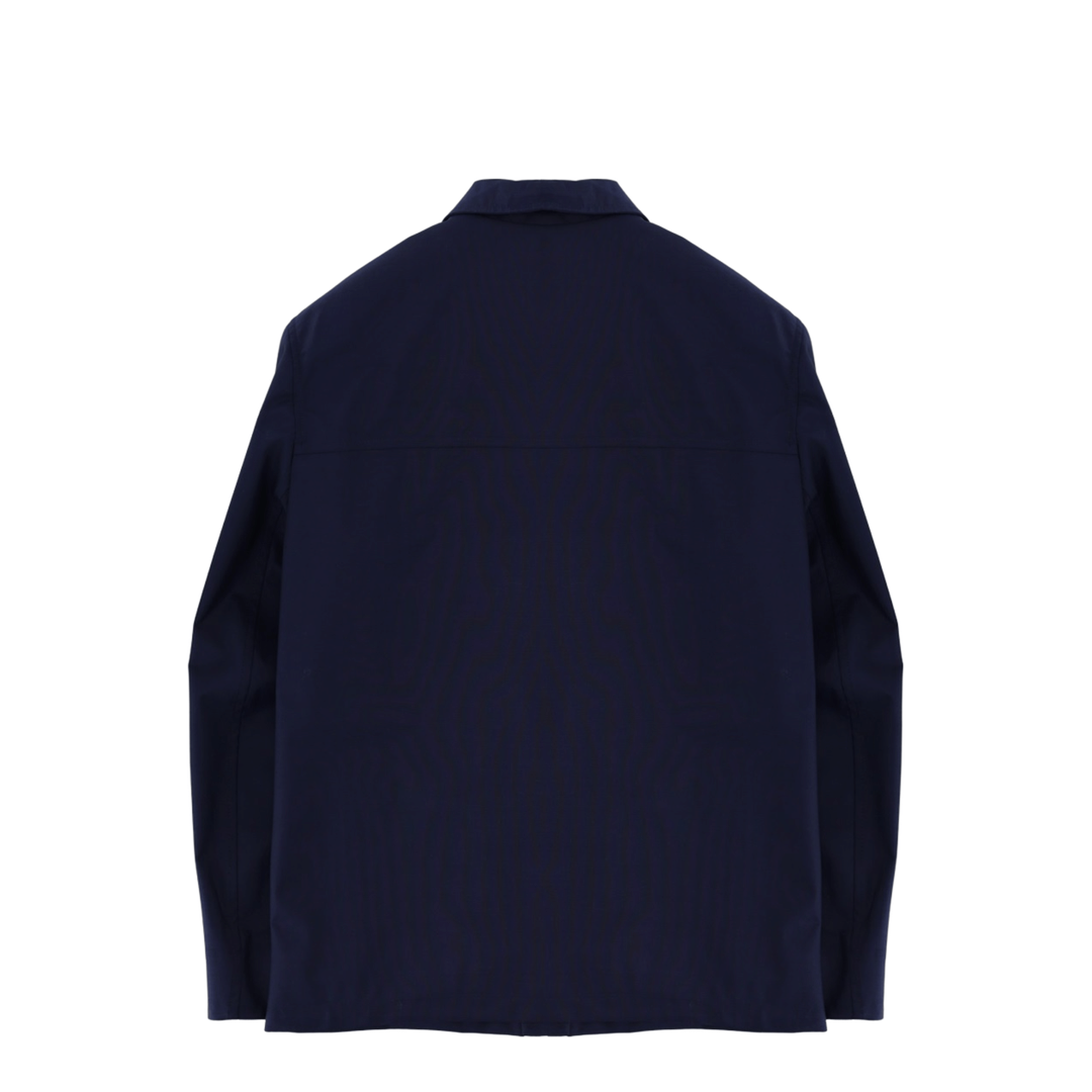 Brunello Cucinelli Men's Crinkle Reps Jacket Navy Blue