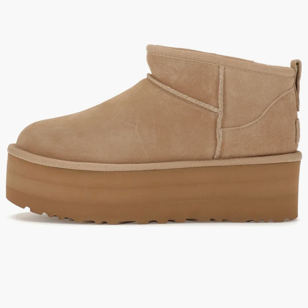 UGG Classic Ultra Mini Platform Boot Sand (women's)