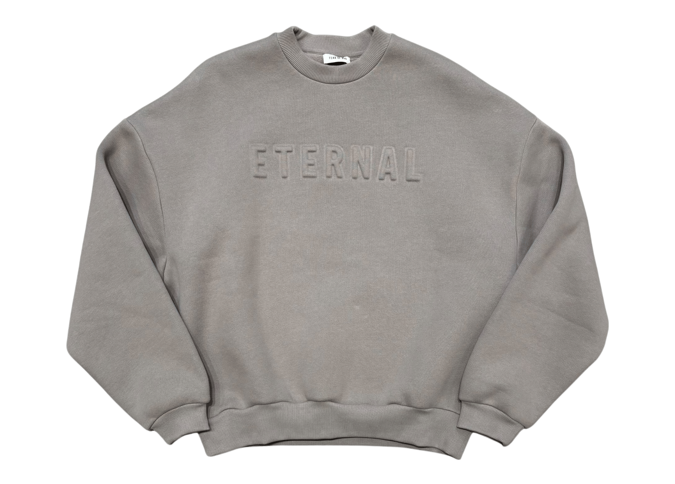 Fear of God Crewneck Eternal Beige Oversize COND NEW