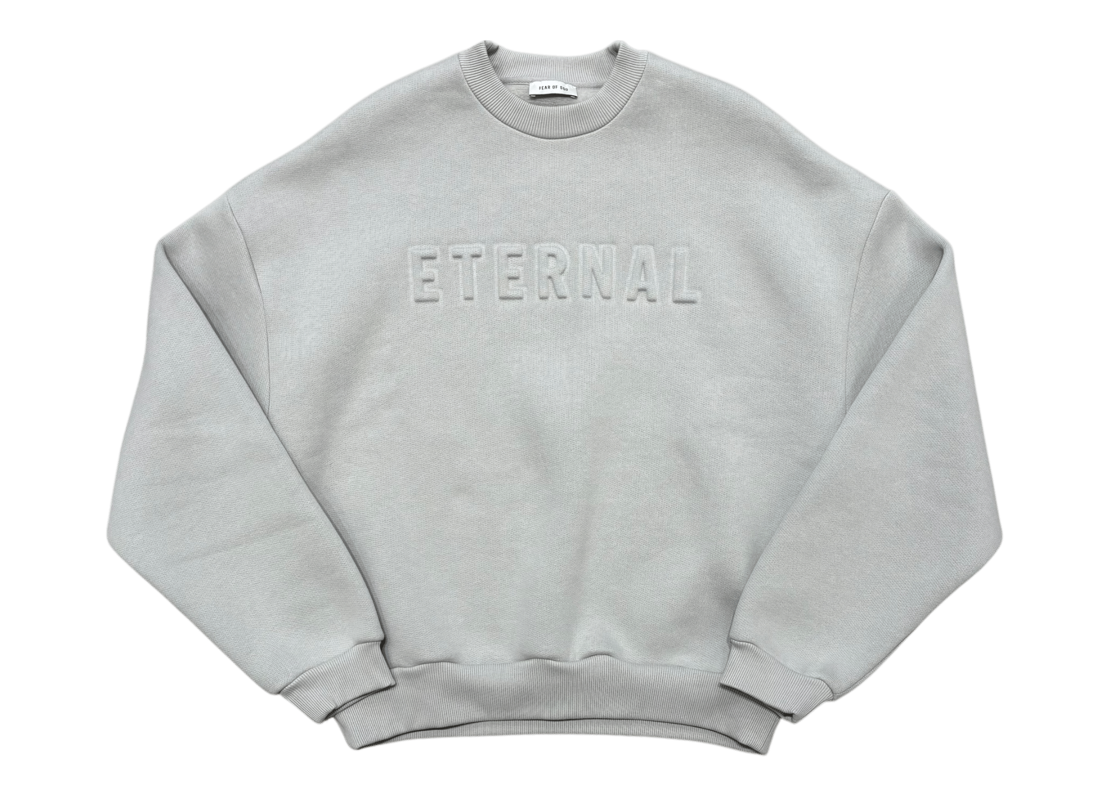 Fear of God Crewneck Eternal Grey Oversize COND NEW