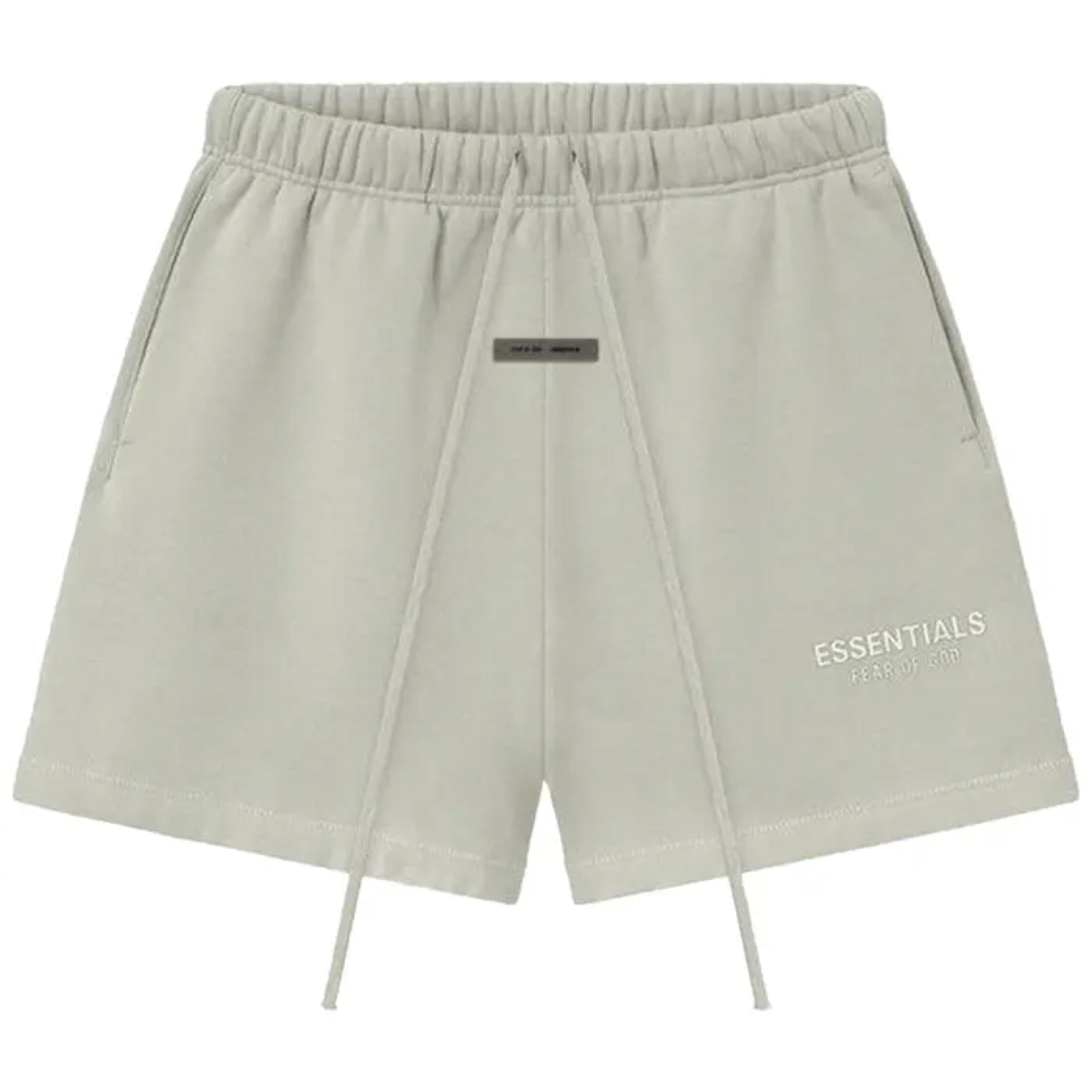 Fear of God ESSENTIALS Classic Fleece Sweatshort - Abbey Stone (SS25)