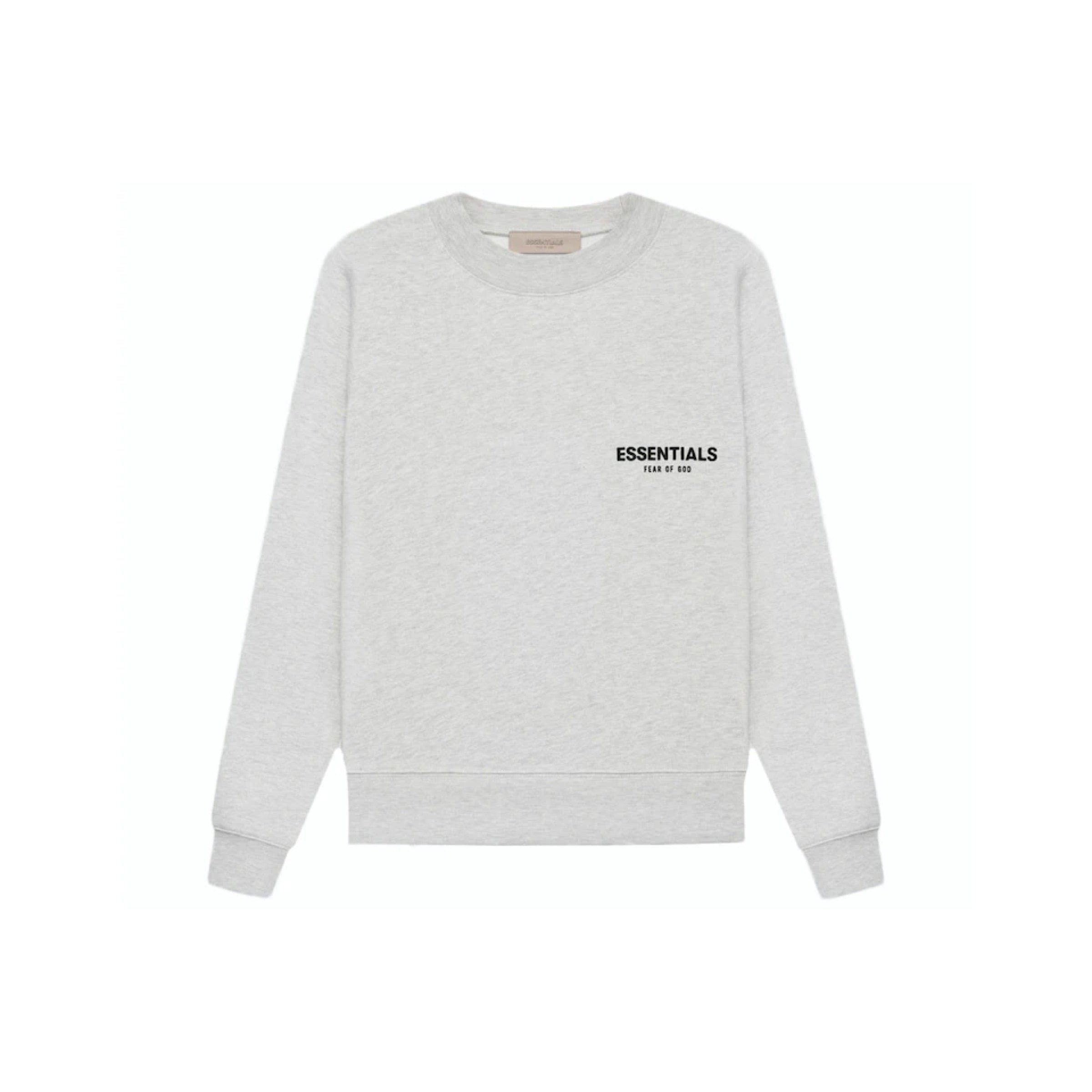 Fear of God ESSENTIALS Crewneck - Light Oatmeal (SS22 Core Collection)