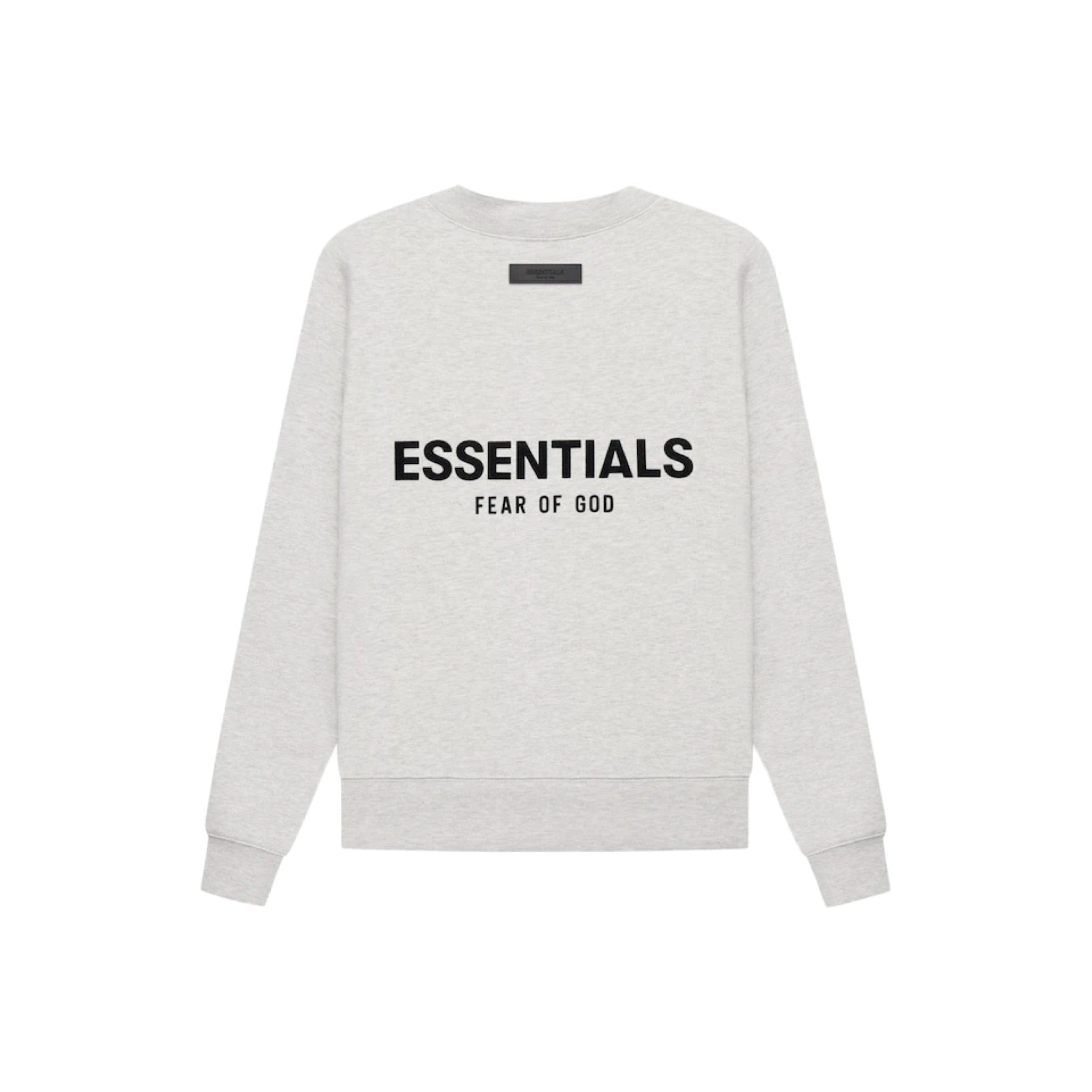 Fear of God ESSENTIALS Crewneck - Light Oatmeal (SS22 Core Collection)