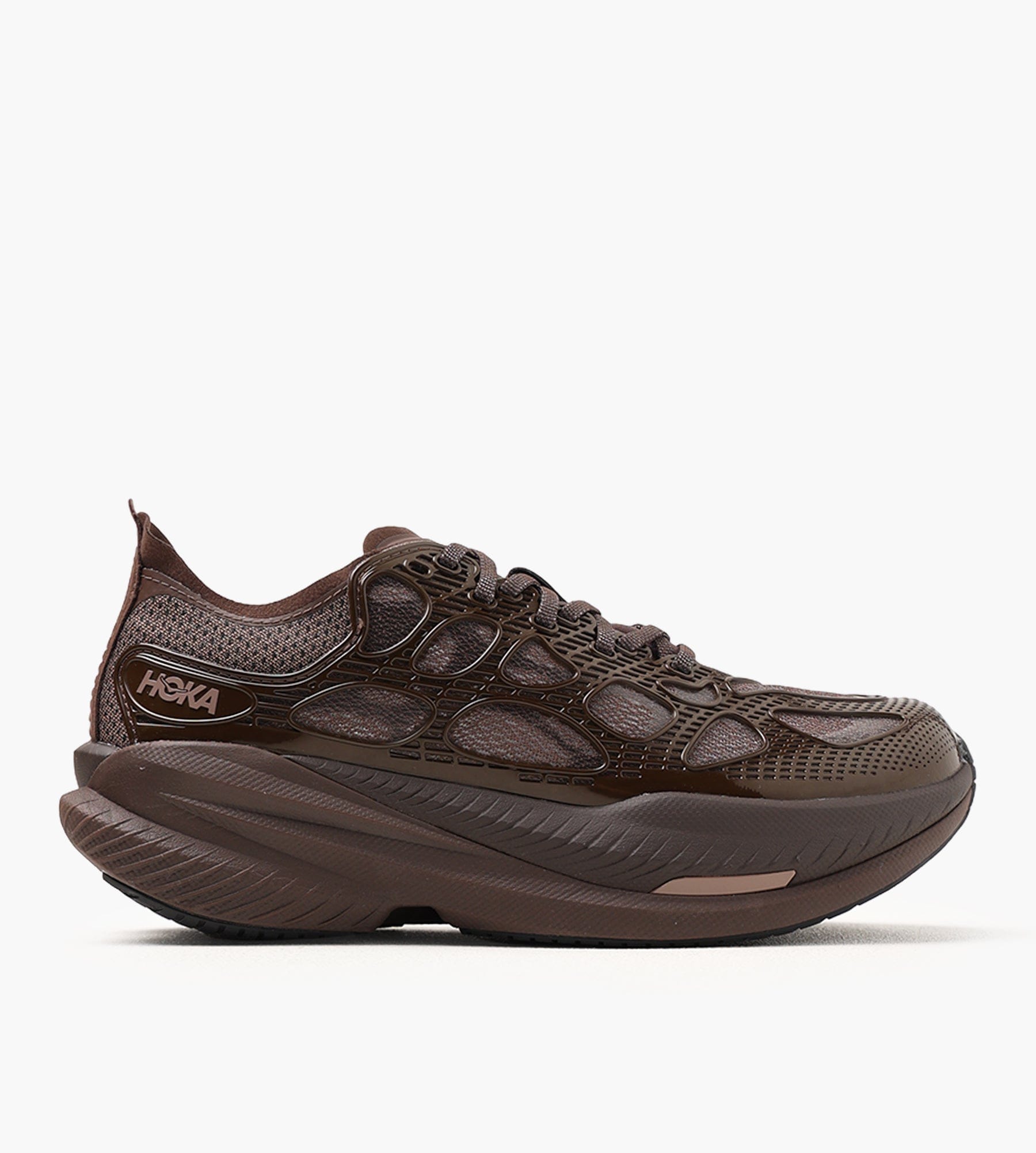 Hoka U Mach x Caged Walnut Soaring Blue