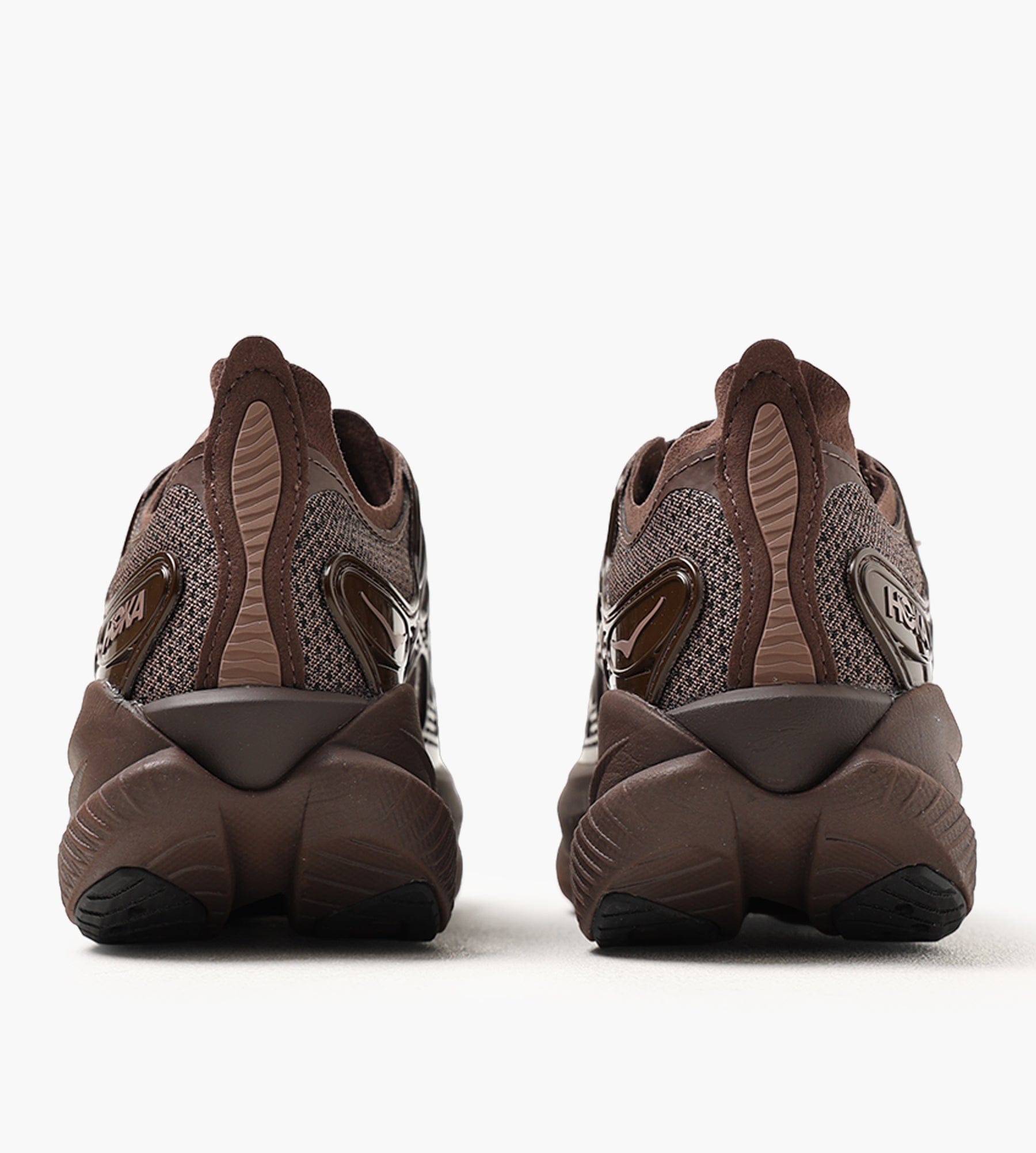 Hoka U Mach x Caged Walnut Soaring Blue